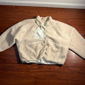 F p movement silk lined fleece jacket